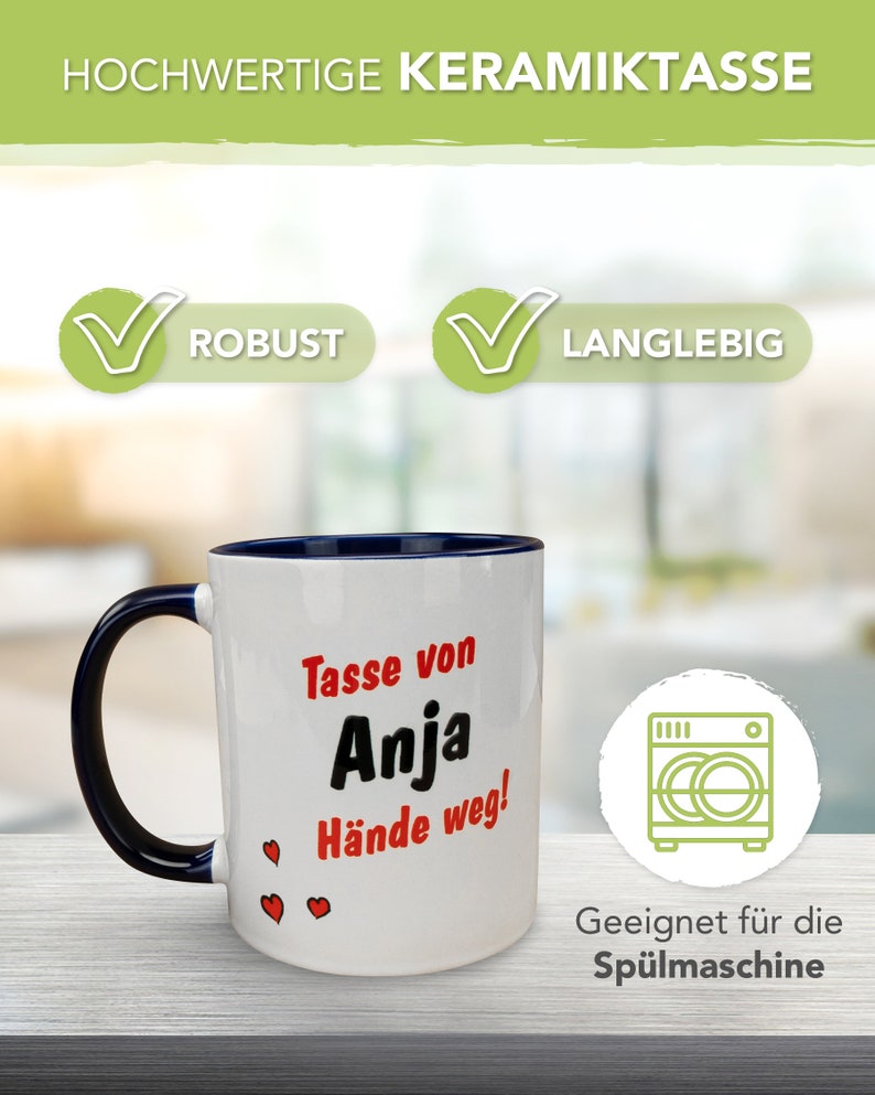 Geschenk Valentinstag, Witzige Tasse Nimm mich solange ich heiss bin, Liebe, Hochzeit image 2