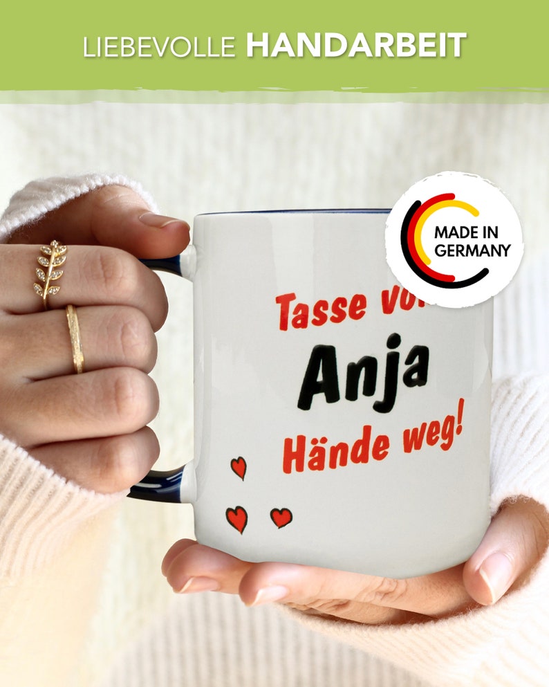 Geschenk Valentinstag, Witzige Tasse Nimm mich solange ich heiss bin, Liebe, Hochzeit image 3