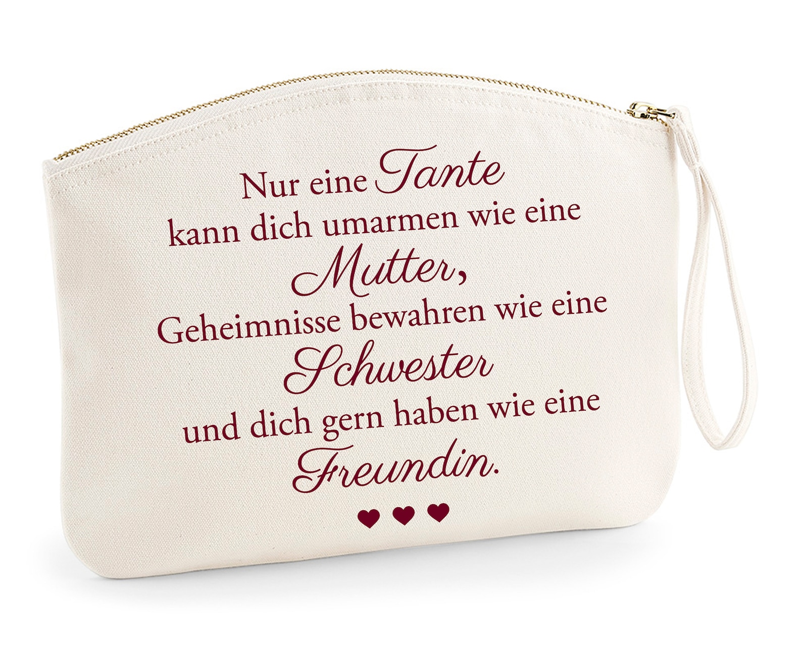 Kosmetiktasche Spruch Beste Tante der Welt Geschenk Etsy Österreich