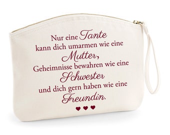Lustige Make-up-Tasche Aus Baumwolle – Perfektes Geschenk Für Beste Freundin, Schwester Oder Tochter