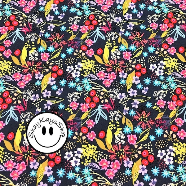 Hobby Lobby Floral Fabric Etsy