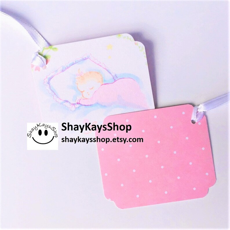 Baby Girl Gift Tags Baby Gift Tags Baby Shower Gift Tag Etsy