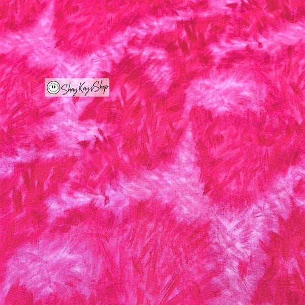 Precut 1/4 Quarter Yard Fuchsia Earth Series I Northcott, 100% Cotton Quilt Fabric