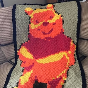 Pooh Baby Blanket