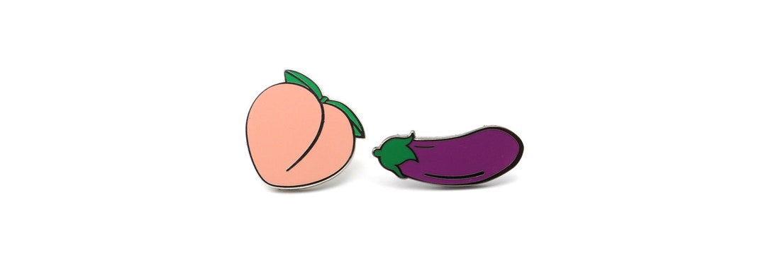 Eggplant Peach Sticker - Eggplant Peach Spray - Discover & Share GIFs