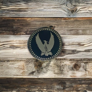 Gold Bald Eagle Insignia Pin