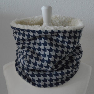 Loop Kids, Kids Scarf, Loop Scarf Grey-Blue, Christmas Gift, Handmade, Winter