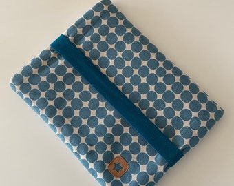 IPad Tablet Hülle blau Dots