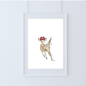 DinA5 Print Bambi