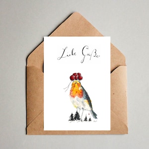 Carte postale Rotkehlchen