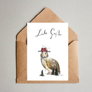 Carte postale Grand-duc
