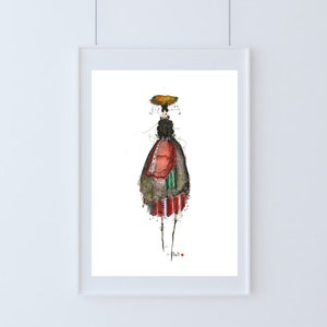 DinA5 print Schwarzwaldmarie IV