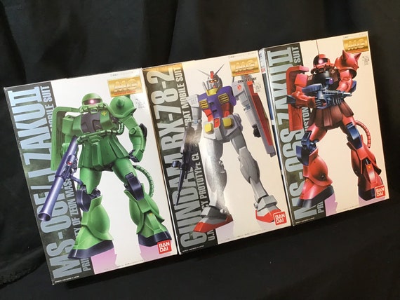 Bandai 1 100 Mg Gundam Rx 78 2 Zaku Ii Ms 06 Coating Ver Etsy Bandai 1 100 Mg Gundam Rx 78 2 Zaku Ii Ms 06 Coating Ver Etsy