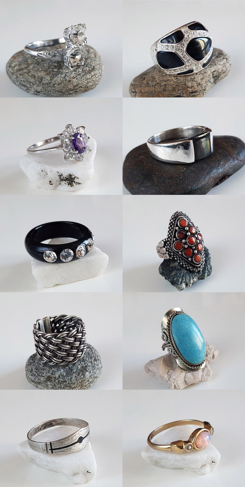 Braided ring silver jewelry adjustable ring ladies ring open ring ring for her sterling silver ring ring for women birthday gift