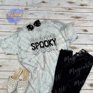 Spooky Halloween Shirt - Tie Dye