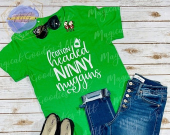 Glitter | Cotton Headed Ninny Muggins | Elf Themed Shirt | Ready to Ship | Christmas