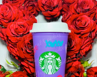LIMITIERTE AUFLAGE * Disney inspirierte Liebe XOXO Maus Starbucks Farbwechsel Lippen Tassen * Heiße Tassen Valentinstag unter dem Motto