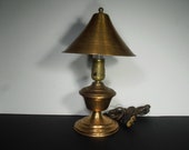 Vintage Hammered Copper Lamp Hammered Copper Desk Lamp Night Stand Lamp