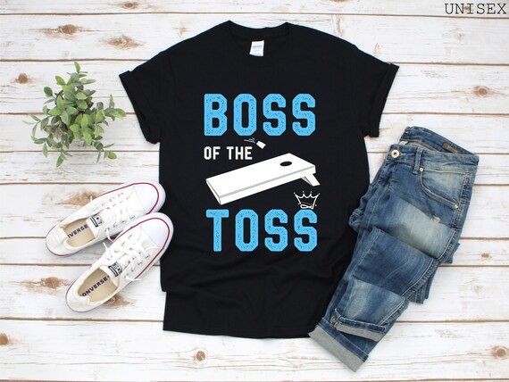 boss of the toss t shirt
