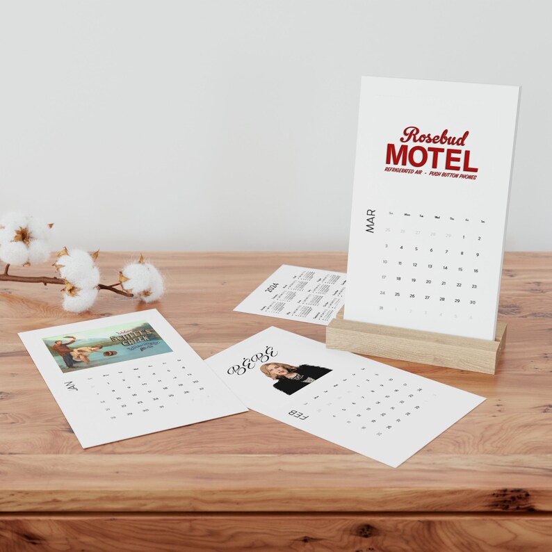 Schitt's Creek Vertical Desk Calendar 2024 Etsy