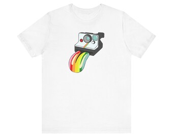 Camiseta de manga corta Polaroid Unisex Jersey