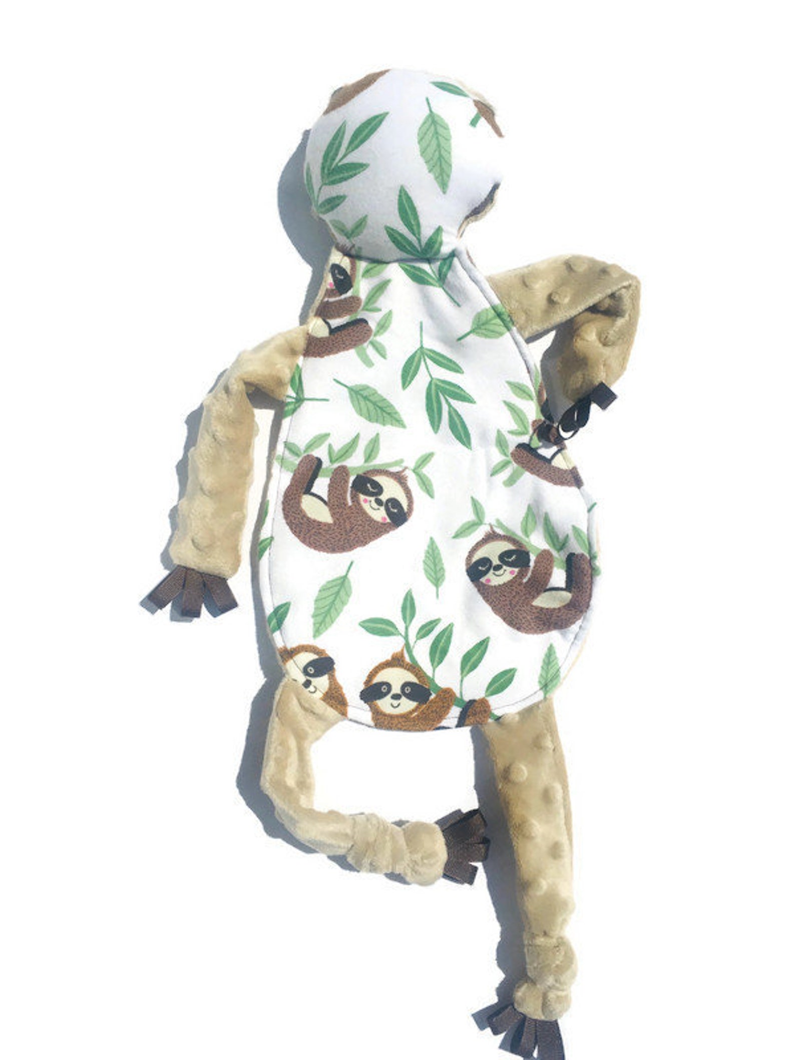 Sloth Lovey Baby Security Blanket Sloth Plush Stuffed | Etsy