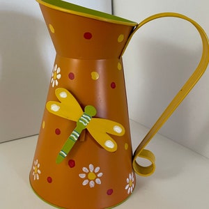 Painted Water Can-Decorative