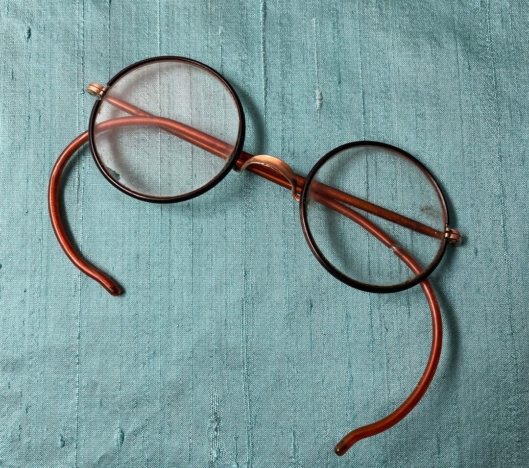 Antique Eyeglasses Early 1900 s Etsy