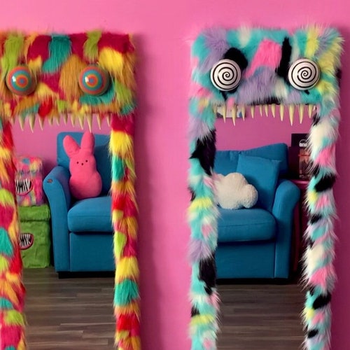 Custom Monster Mirror Creepy Cute Large Full Length Floor Etsy