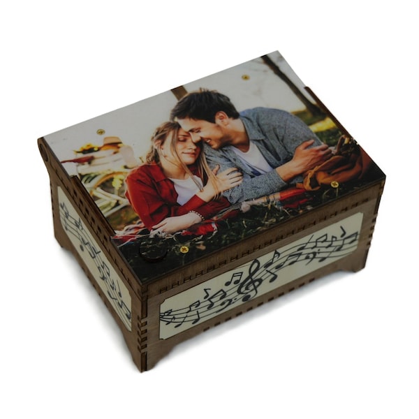 Custom Music Box With Any Song Etsy