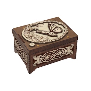Butterfly Custom Song MP3 Music Box, Mother&#39;s Day Gift, Your Photo Inside