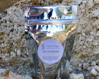 Dr Sebi inspired - Sea Moss and Bladderwrack with Burdock Root Powder - 6oz / Made Fresh!!