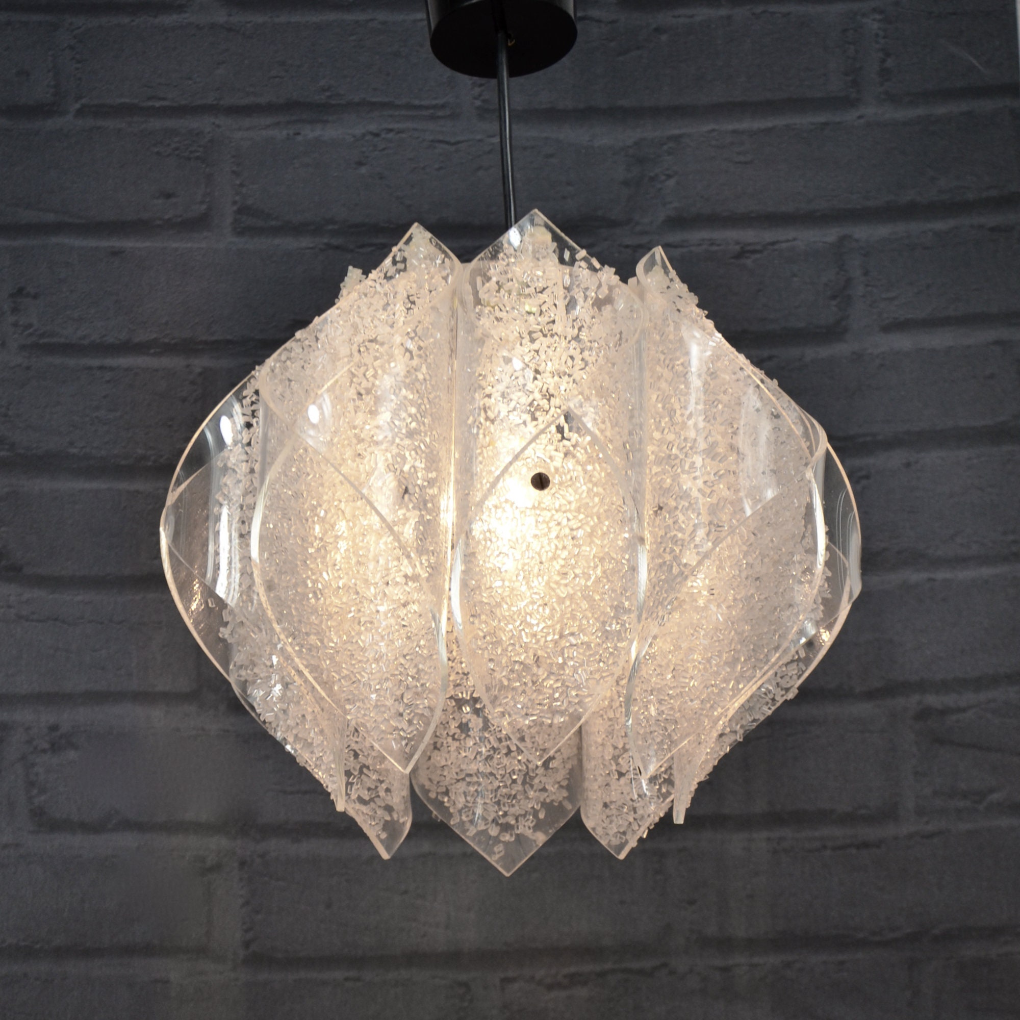 Lucite flush 2024 mount light