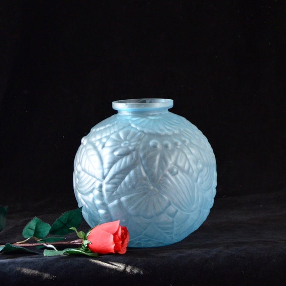 Vases Home Décor Blue Vase Globe Vase Home & Living