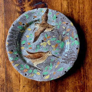 Gien Rambouillet woodcock dinner plate 26cm first quality