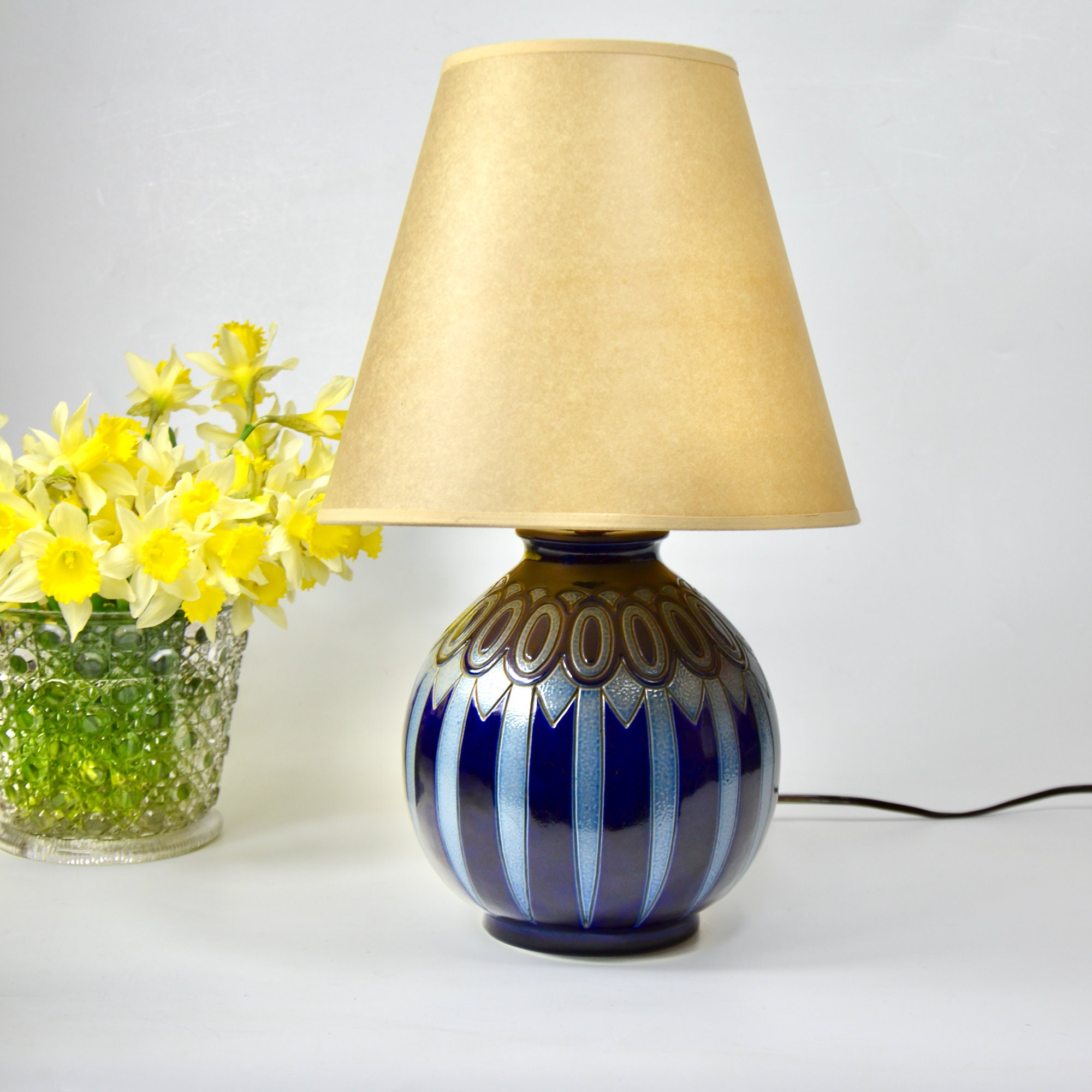 lampe Globe Art Déco,