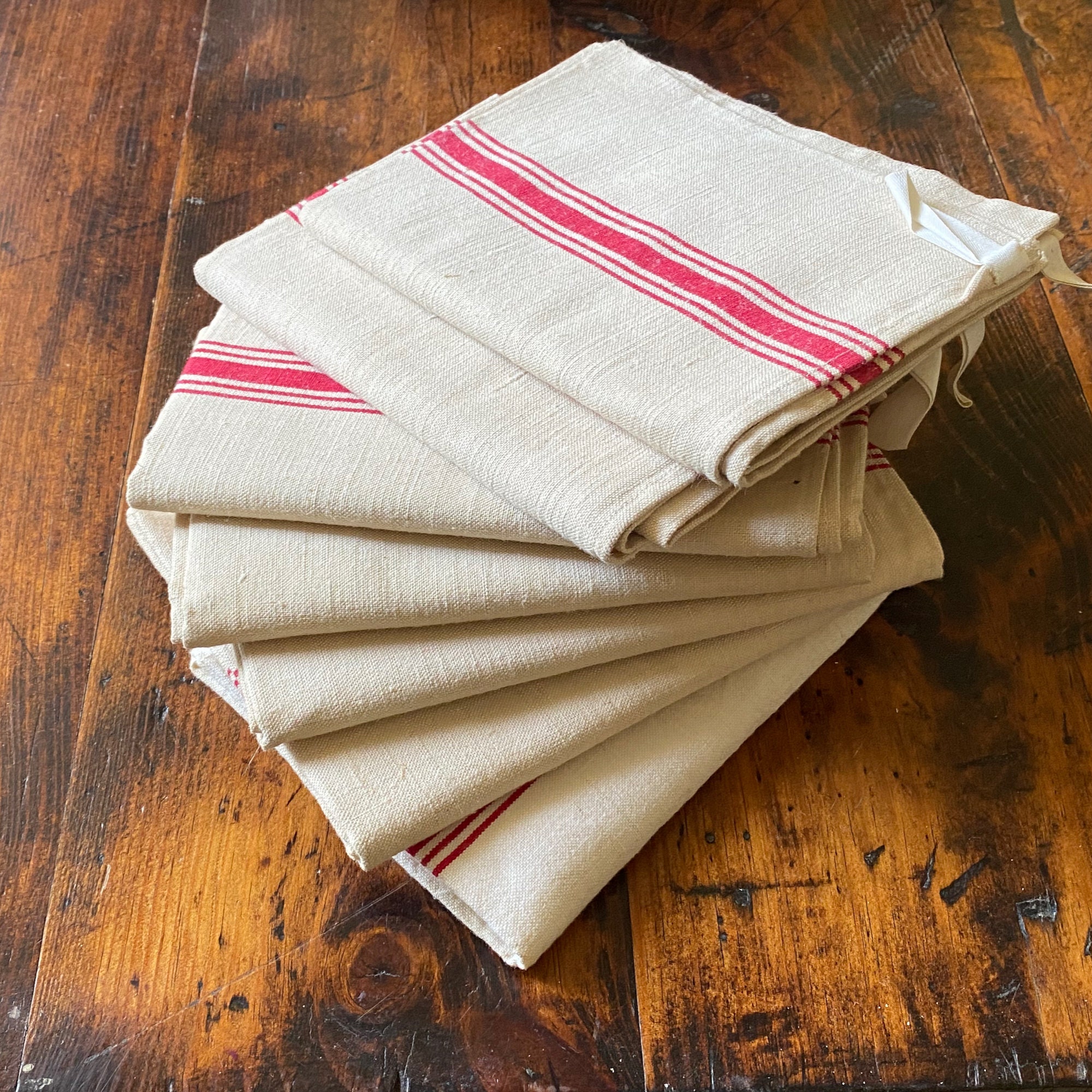 High quality French Provence Pure Linen Dishtowels for Home Decor