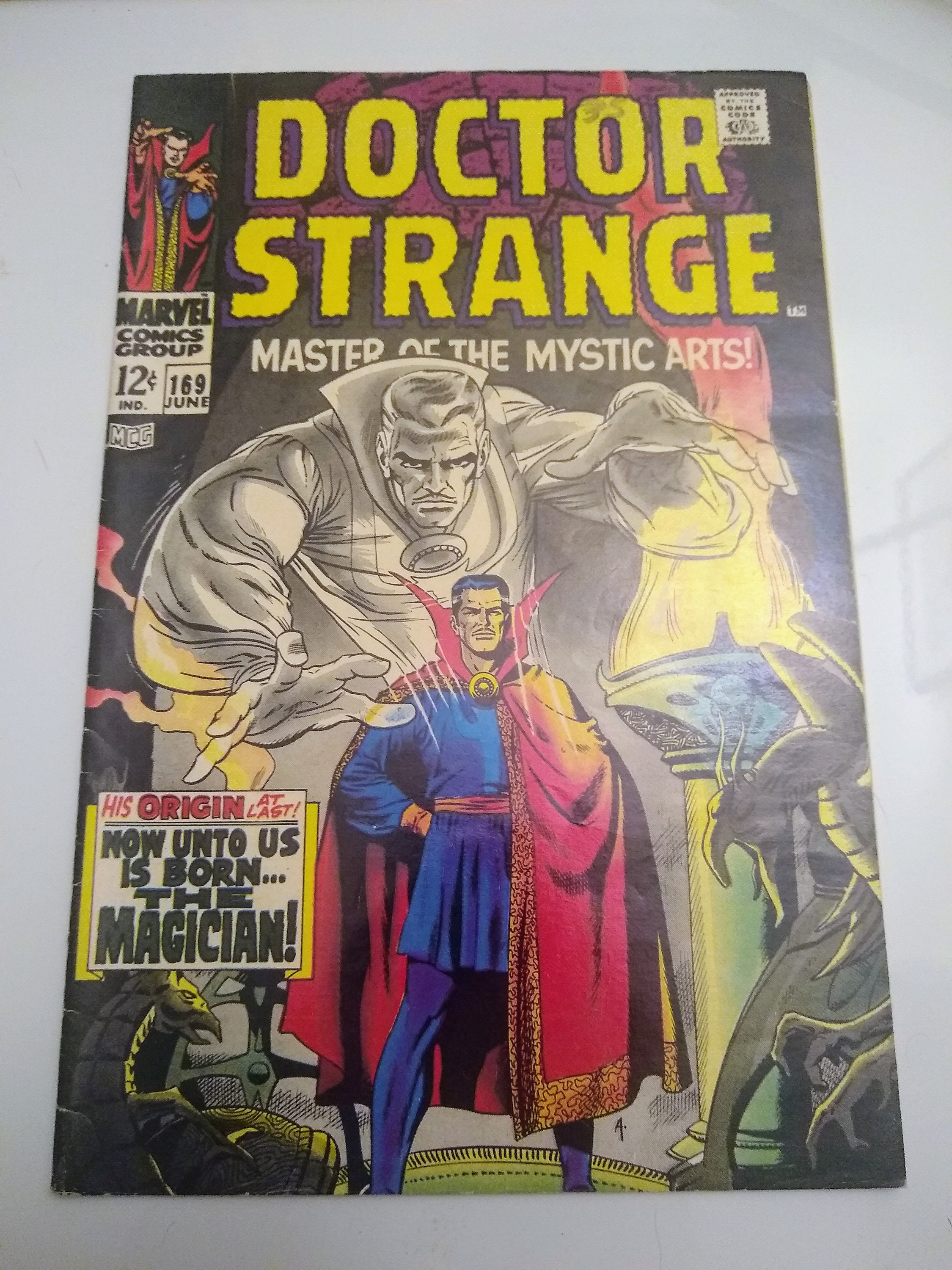Doctor strange 169 multiverse of madness 60s marvel comics | Etsy