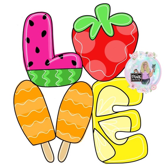 TEMPLATE - summer door hanger template, summer template, watermelon door hanger template, strawberry decor, summer template