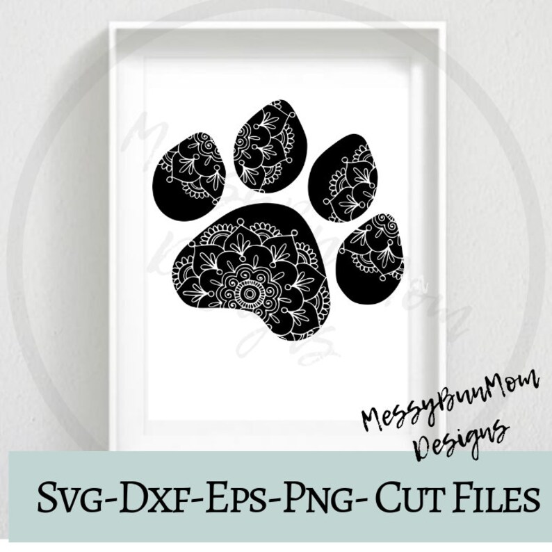 Free Free Paw Print Mandala Svg 470 SVG PNG EPS DXF File