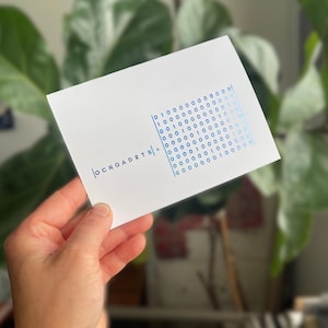 Congrats Grad! Unique, custom, and personalizable math matrix multiplication algebra  card for graduation