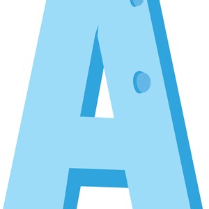 baby shark digital alphabet clipart scrapbook instant etsy