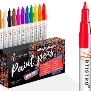 Paint pens guide:Types of paint marker pens (acrylic markers &oil based  markers)