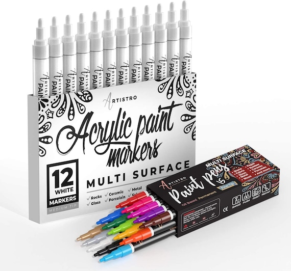 Paint Pen for Ceramic: 12 Porcelain Paint Pens