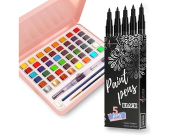1set, Markers For Adult Coloring Book, 24/12 Colors Art Markers Set Dual  Tip Brush Pen, Coloring Markers Fine Point Artis