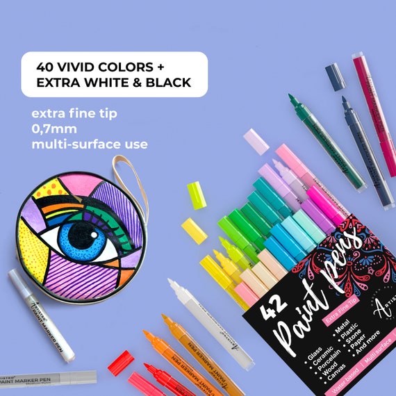 The best Paint pens for kids crafts and art projects! Easy to use