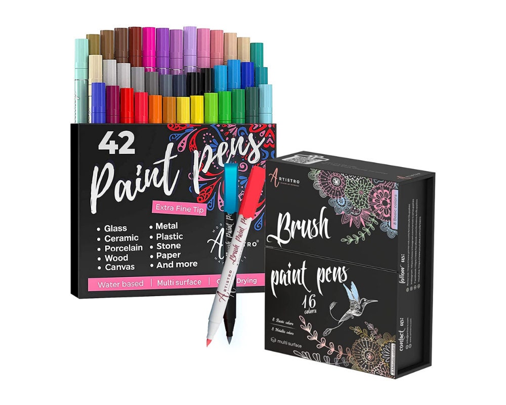 Graffiti Markers 10 Jumbo Colored Markers, 15mm Jumbo Felt Tip, Acrylic  Paint Markers for Rock Painting, Stone, Ceramic, Glass, Wood, Canvas -   Israel
