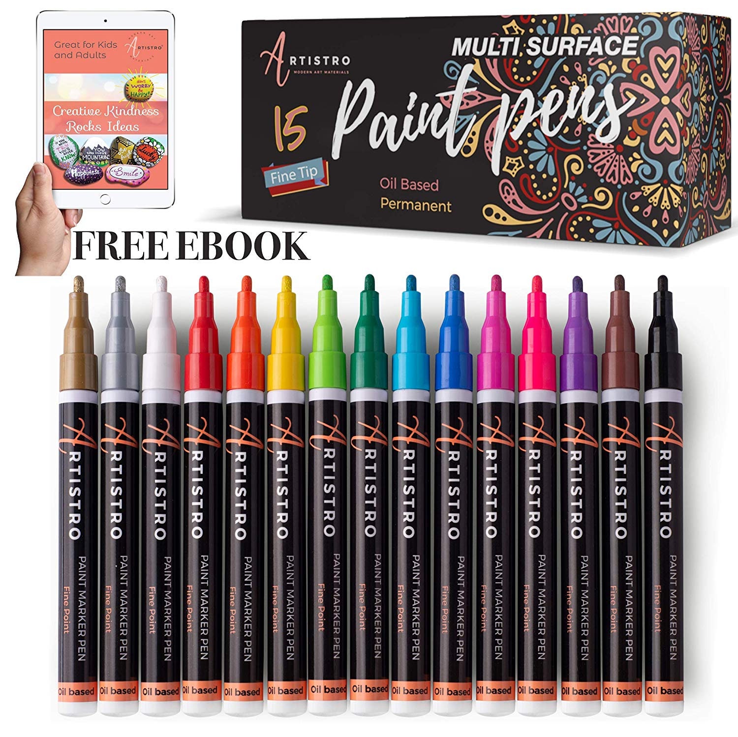 Sharpie Paint Markers halloween Colors Oil-based Permanent Markers