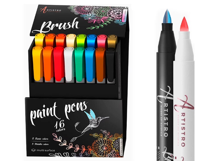Metallic Pens, Felt Tip Pens, Pens for Black Paper, Shiny Pens