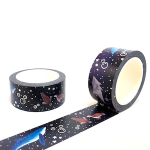 Gardiens gracieux 20 mm | Ruban adhésif en Washi australien | Animaux australiens | Créatures marines | Ruban d'emballage respectueux de l'environnement | Durable